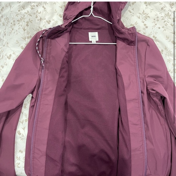 Vans Burgundy Windbreaker - Picture 2 of 4